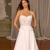 LIORA GEORGETTE WEDDING DRESS